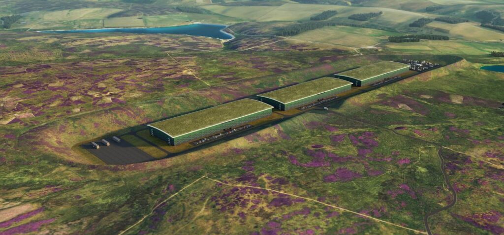 Southside Data Centre - digital view 1